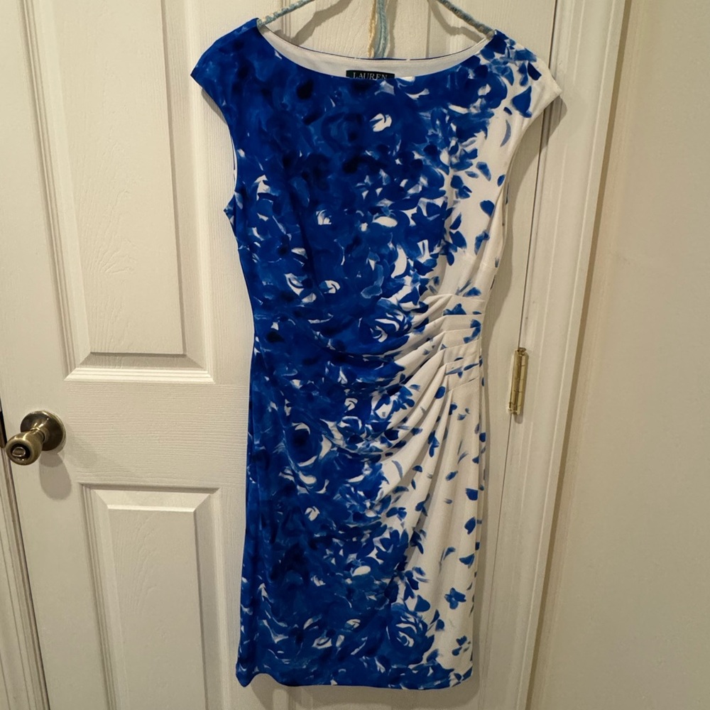 Small Lauren Ralph Lauren Novellina Jersey Dress